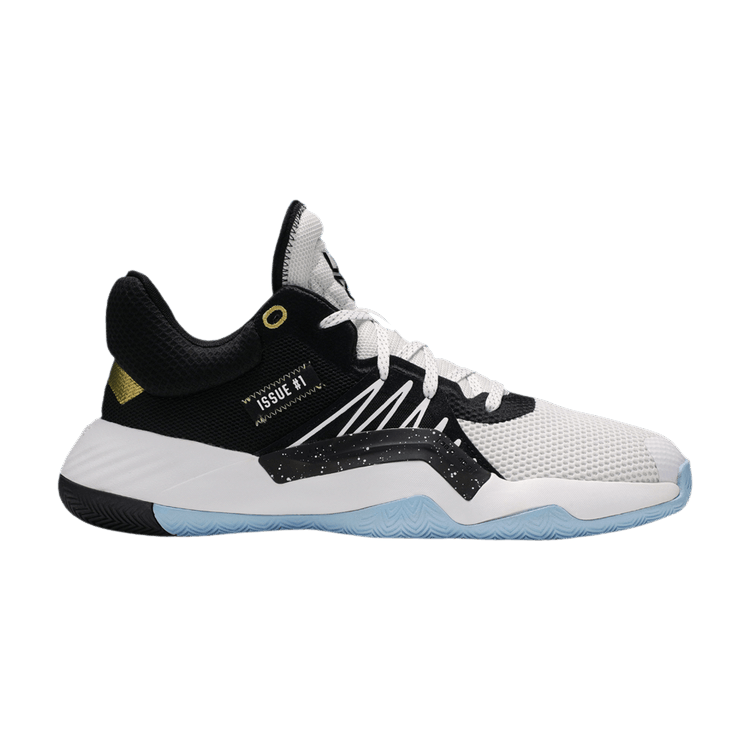 Adidas D.O.N. Issue #1 'Metallic Gold' — Cloud White/Core Black/Gold Metallic