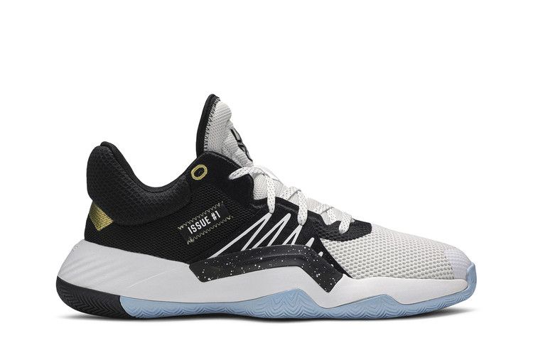 Adidas D.O.N. Issue #1 'Metallic Gold' — Cloud White/Core Black/Gold Metallic
