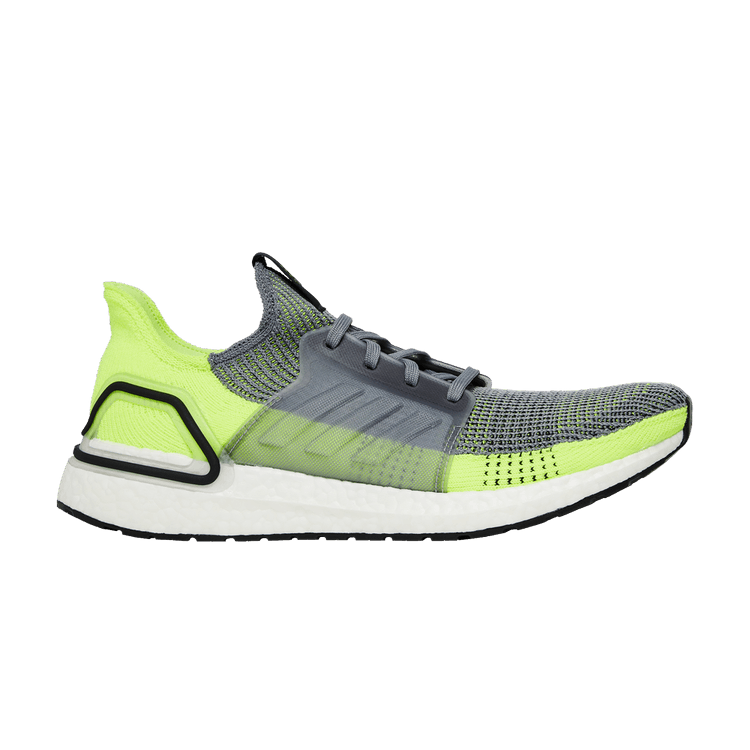 Adidas UltraBoost 19 'Grey Yellow' — Grey Three/Grey Three/Core Black