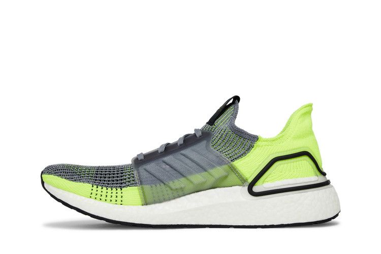 Adidas UltraBoost 19 'Grey Yellow' — Grey Three/Grey Three/Core Black