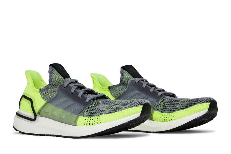 Adidas UltraBoost 19 'Grey Yellow' — Grey Three/Grey Three/Core Black