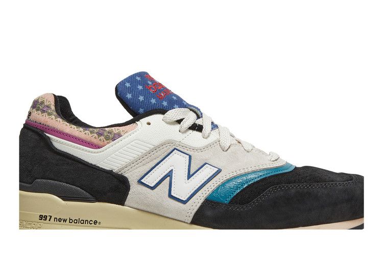 New Balance 997 'Patchwork' — Black/Beige