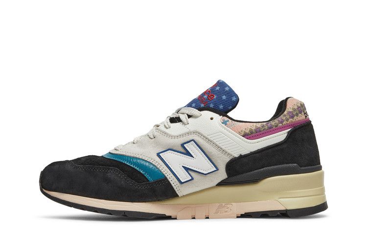 New Balance 997 'Patchwork' — Black/Beige