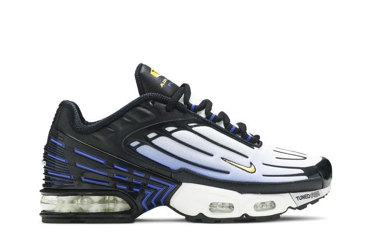 Nike Air Max Plus 3 GS 'Hyper Blue' — Black/Chamois/Hyper Blue/White (2)