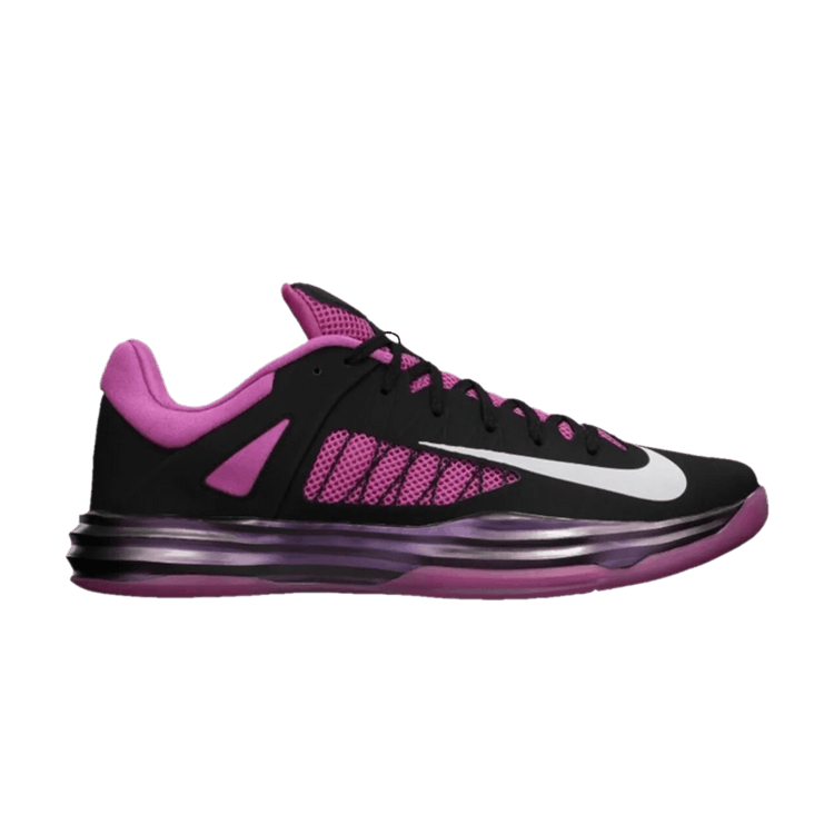Nike Hyperdunk 2012 Low 'Kay Yow' — Black/White/Pinkfire 2
