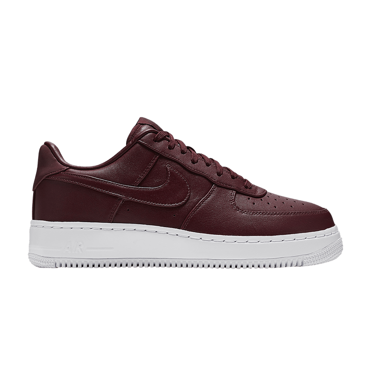 NikeLab Air Force 1 Low 'Light Maroon' — Night Maroon/Night Maroon/White/Night Maroon