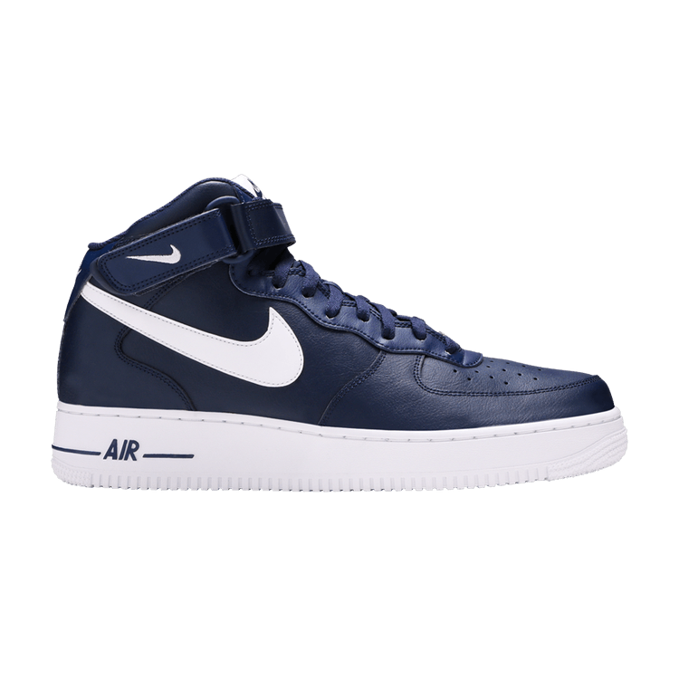 Nike Air Force 1 '07 Mid 'Navy' — Midnight Navy/White