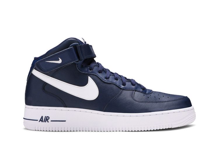 Nike Air Force 1 '07 Mid 'Navy' — Midnight Navy/White (2)