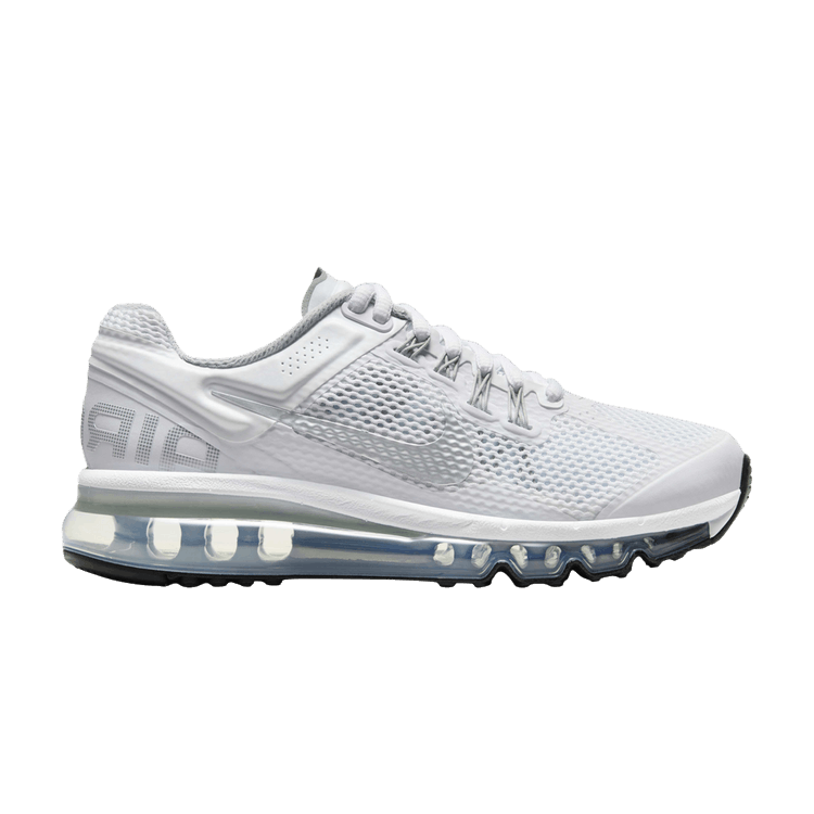 Nike Air Max 2013 GS 'White Metallic Silver' 2024 — White/Metallic Silver