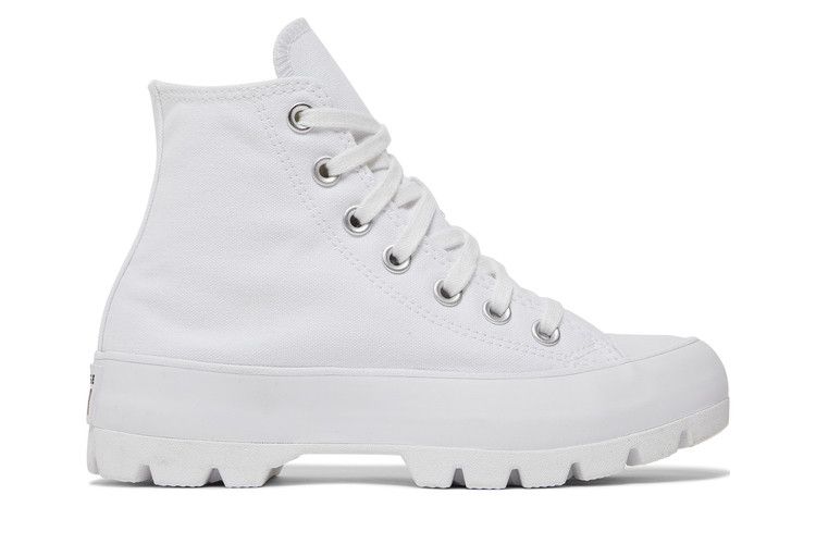 Converse Wmns Chuck Taylor All Star High Lugged 'White' — White/Black/White