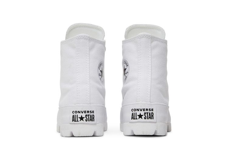 Converse Wmns Chuck Taylor All Star High Lugged 'White' — White/Black/White