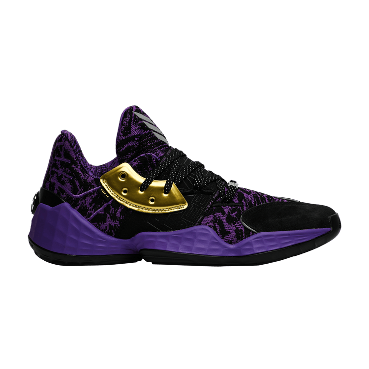 Star Wars x adidas Harden Vol. 4 'Lightsaber' — Core Black/Silver Metallic/Active Purple/Gold
