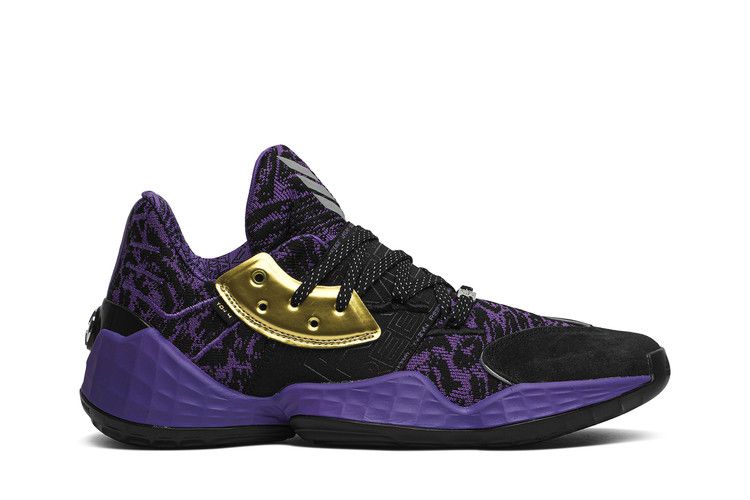 Star Wars x adidas Harden Vol. 4 'Lightsaber' — Core Black/Silver Metallic/Active Purple/Gold