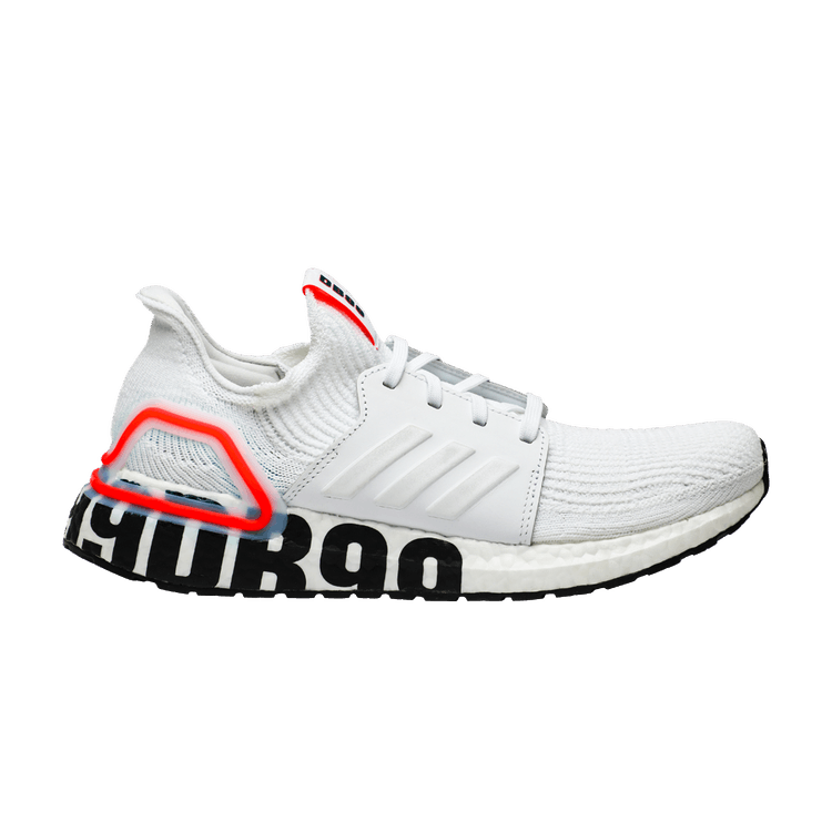 David Beckham x adidas UltraBoost 2019 'Triple Crown 20th Anniversary' — Core White/Footwear White-Solar Red