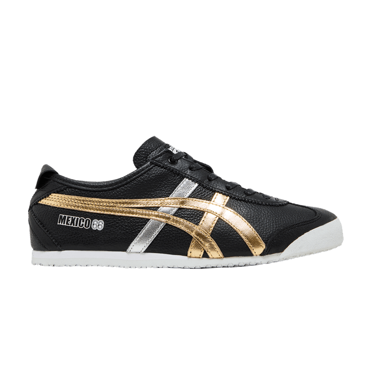 Onitsuka Tiger Mexico 66 'Black Gold Metallic' — Black/Gold