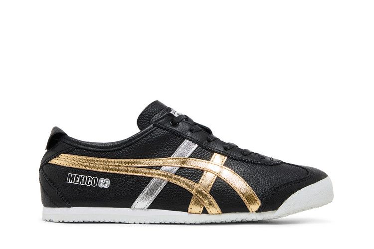 Onitsuka Tiger Mexico 66 'Black Gold Metallic' — Black/Gold