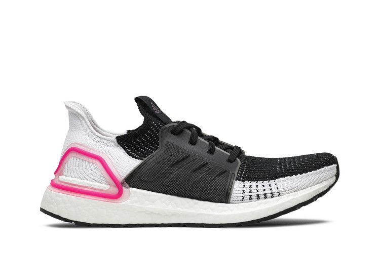 adidas Wmns UltraBoost 19 'Pink' — Black/White/Pink