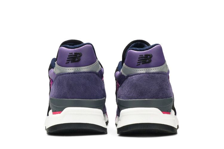 New Balance 998 Made in USA 'Purple Black' — Purple/Grey/Black