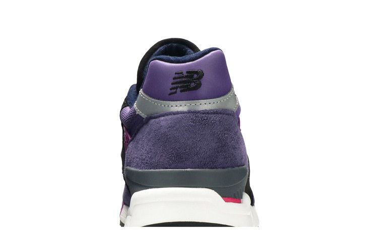 New Balance 998 Made in USA 'Purple Black' — Purple/Grey/Black