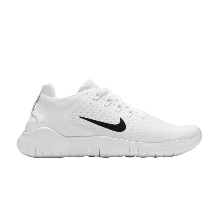 Nike Free RN 2018 'White Black' — White/Black