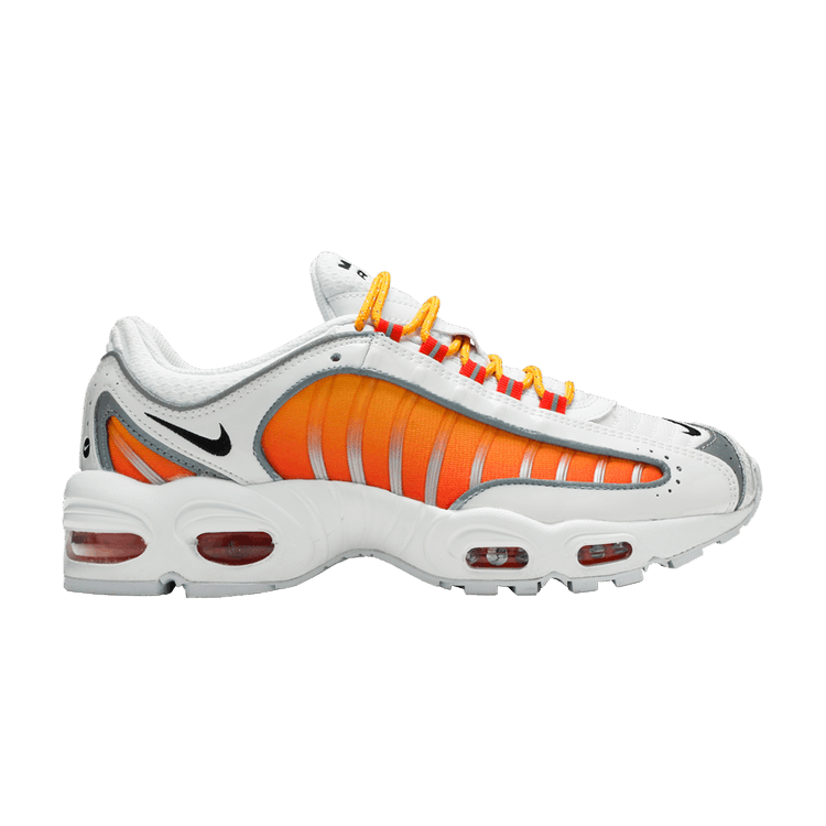 Nike Wmns Air Max Tailwind 4 NRG 'White University Gold' — White/University Gold/Black/Habanero Red