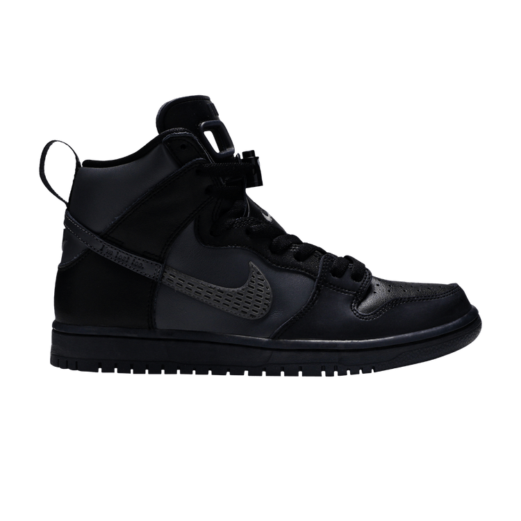 Forty Percent Against Rights x Nike Dunk High SB — Black/Dark Grey/Black