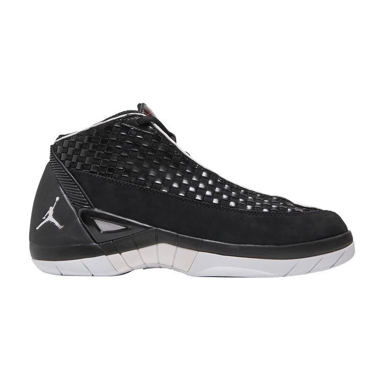 Air Jordan 15 Retro SE GS 'Black Metallic Silver' — Black/Metallic Silver/Varsity Red/White