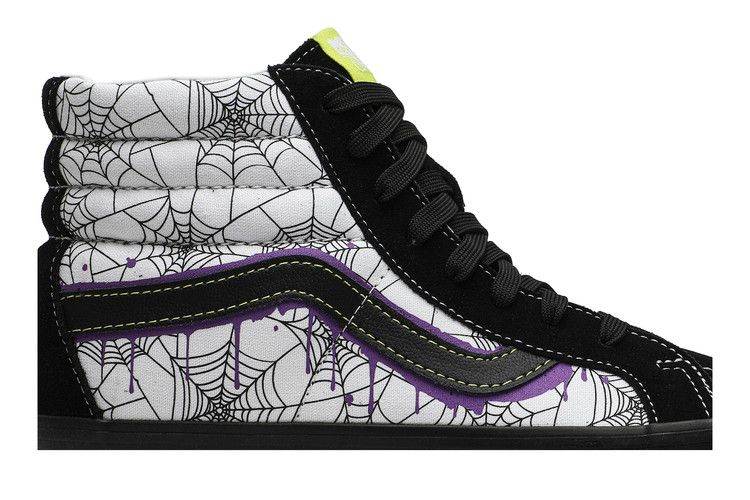 size? x Vans Sk8 Hi 38 DX 'Halloween' — Black/Dew Bry/True White