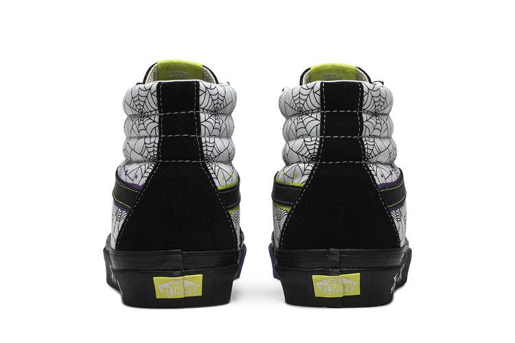 size? x Vans Sk8 Hi 38 DX 'Halloween' — Black/Dew Bry/True White