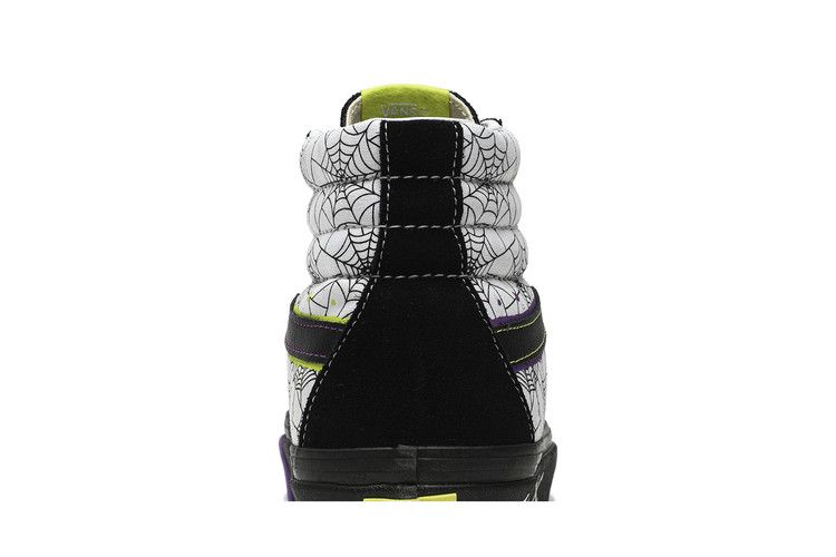 size? x Vans Sk8 Hi 38 DX 'Halloween' — Black/Dew Bry/True White