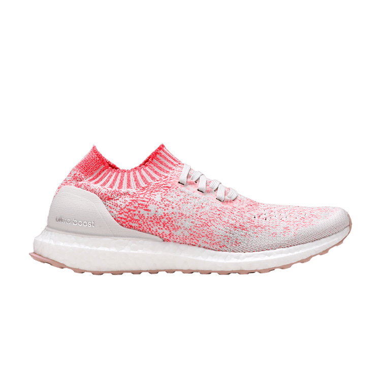 Adidas Wmns UltraBoost Uncaged 'Raw White Shock Red' — Raw White/Raw White/Shock Red