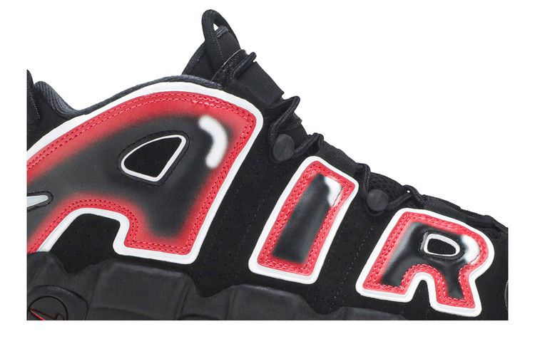Nike Air More Uptempo 96 'Laser Crimson' — Black/White/Laser Crimson (3)