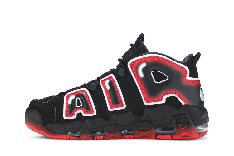 Nike Air More Uptempo 96 'Laser Crimson' — Black/White/Laser Crimson (4)