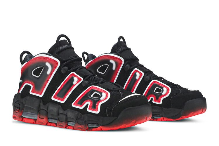 Nike Air More Uptempo 96 'Laser Crimson' — Black/White/Laser Crimson (9)