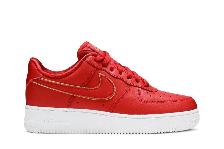 Nike Wmns Air Force 1 Low 'Red Gold Swoosh' — Red Gold Swoosh (2)