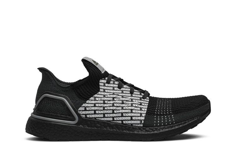 NEIGHBORHOOD x adidas UltraBoost 19 'NBHD' — Core Black/Core Black/Footwear White