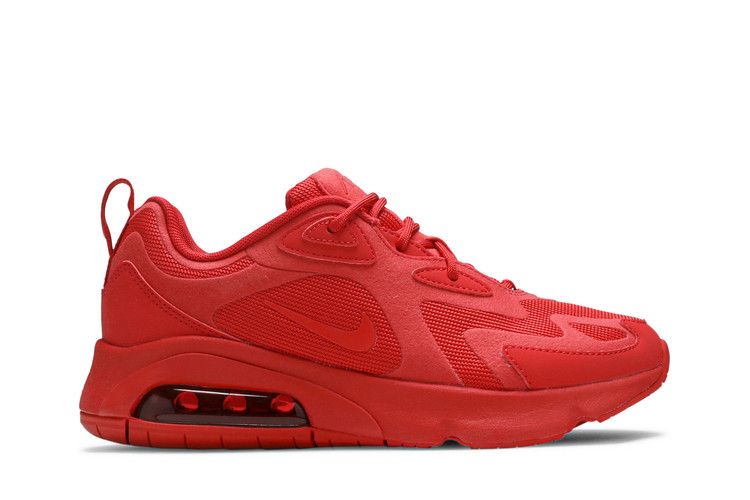 Nike Wmns Air Max 200 'Triple Red' — University Red/University Red/University Red