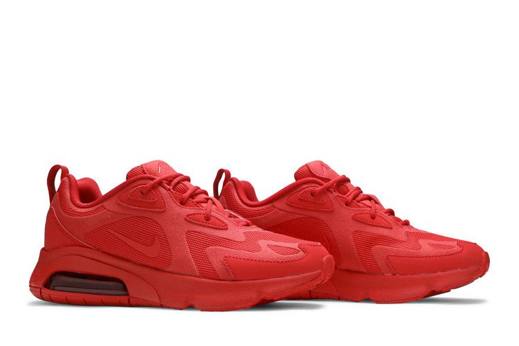 Nike Wmns Air Max 200 'Triple Red' — University Red/University Red/University Red
