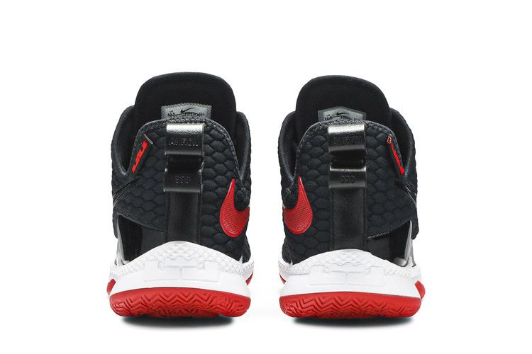 Nike LeBron Witness 3 Premium 'Black Red' — Black/Black/White/Varsity Red