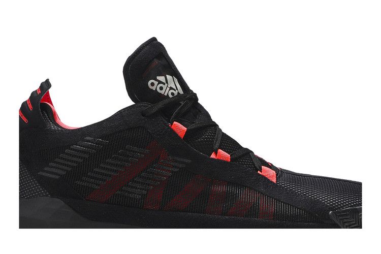 Adidas Dame 6 'Ruthless' — Core Black/Core Black/Shock Red