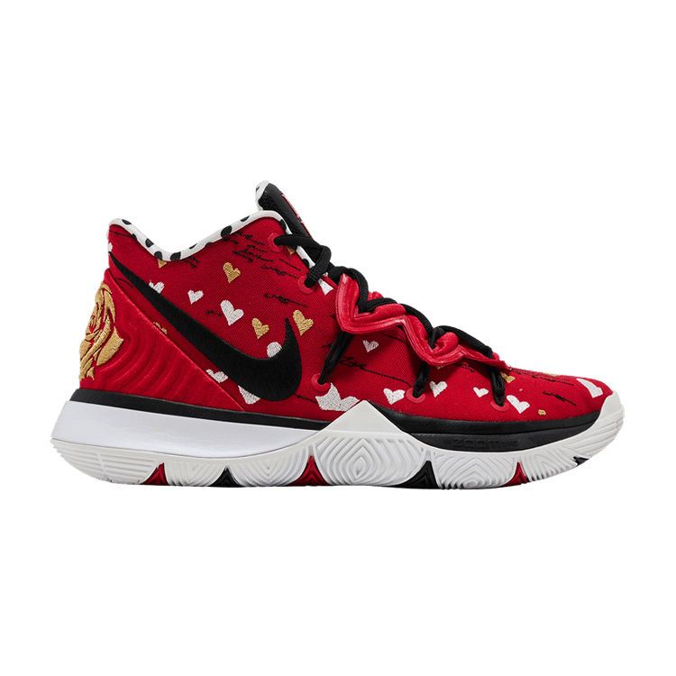 SneakerRoom x Nike Kyrie 5 'I Love You Mom' — University Red/Black