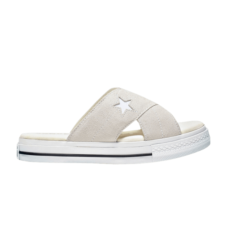 Converse Wmns One Star Sandal 'Egret' — Egret/Egret/White
