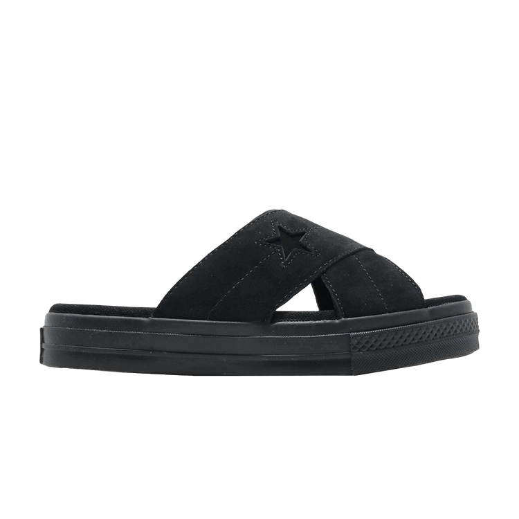 Converse Wmns One Star Sandal 'Black' — Black/Black