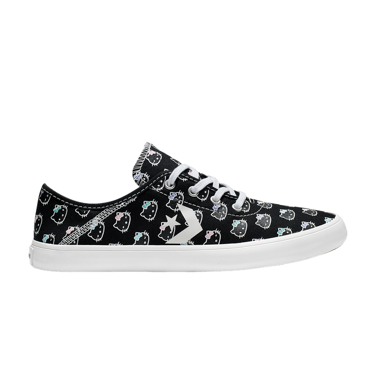 Hello Kitty x Converse Wmns Costa Low 'Black' — Black/Black/White