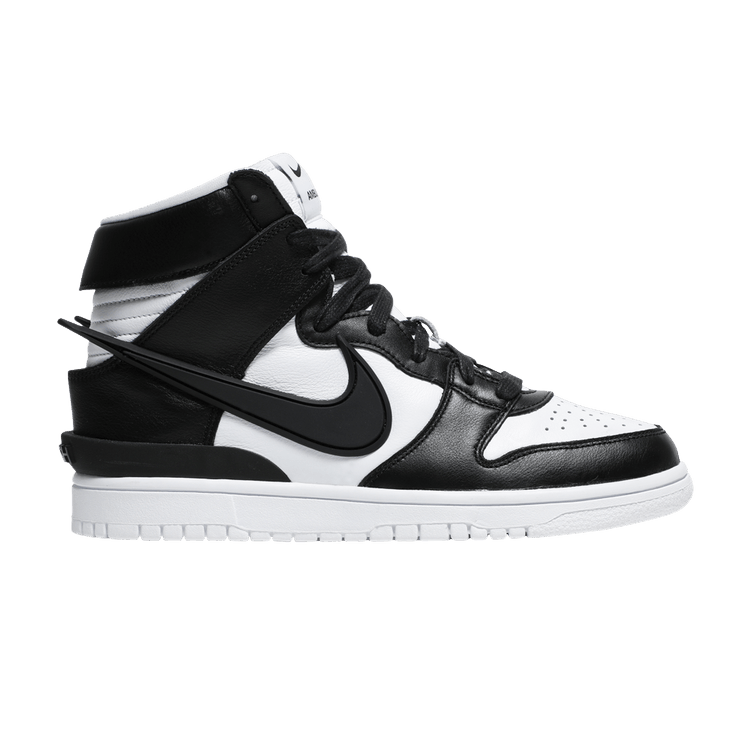 AMBUSH x Nike Dunk High 'Black' — White/Black/Spruce Aura