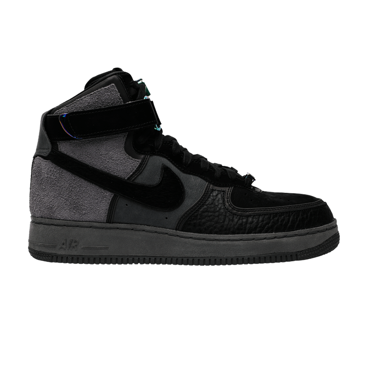 A Ma Maniére x Nike Air Force 1 High 'Hand Wash Cold' — Black/Black-Dark Grey