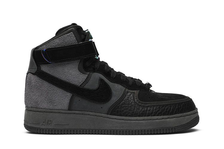 A Ma Maniére x Nike Air Force 1 High 'Hand Wash Cold' — Black/Black-Dark Grey (2)