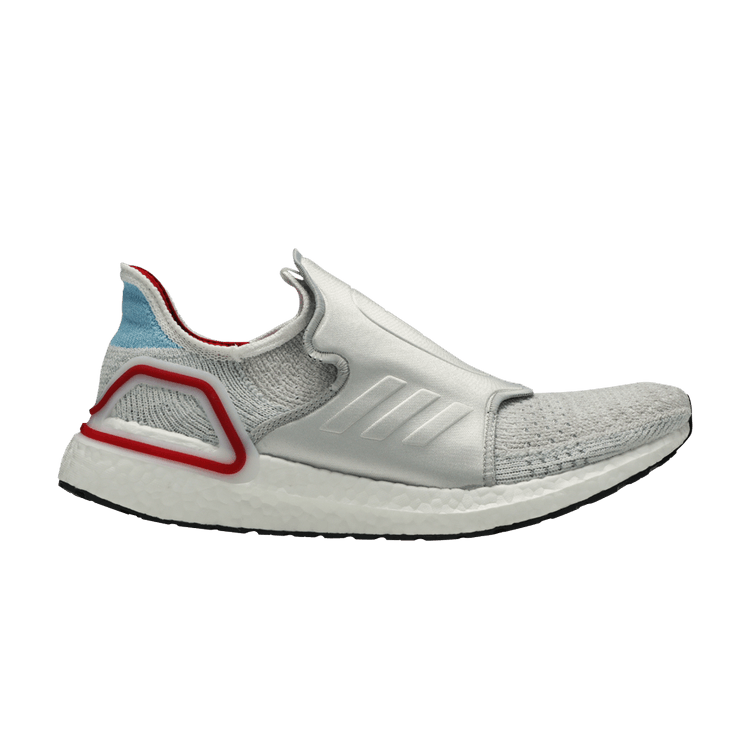 DOE Shanghai x adidas UltraBoost 19 'Micropacer' — Core White/Power Red