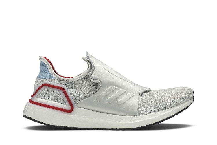 DOE Shanghai x adidas UltraBoost 19 'Micropacer' — Core White/Power Red