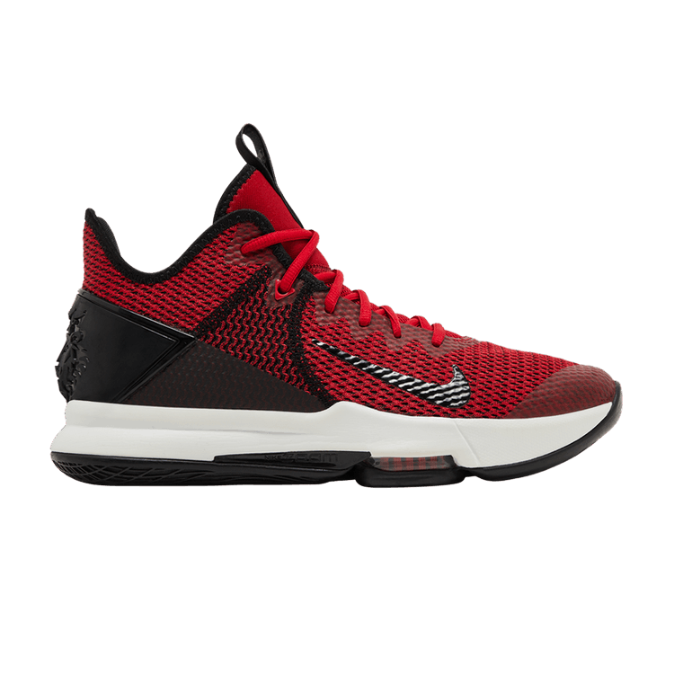 Nike LeBron Witness 4 'Gym Red' — Black/Gym Red/University Red